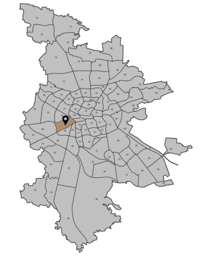 Stadtkarte Nürnberg St Leonhard